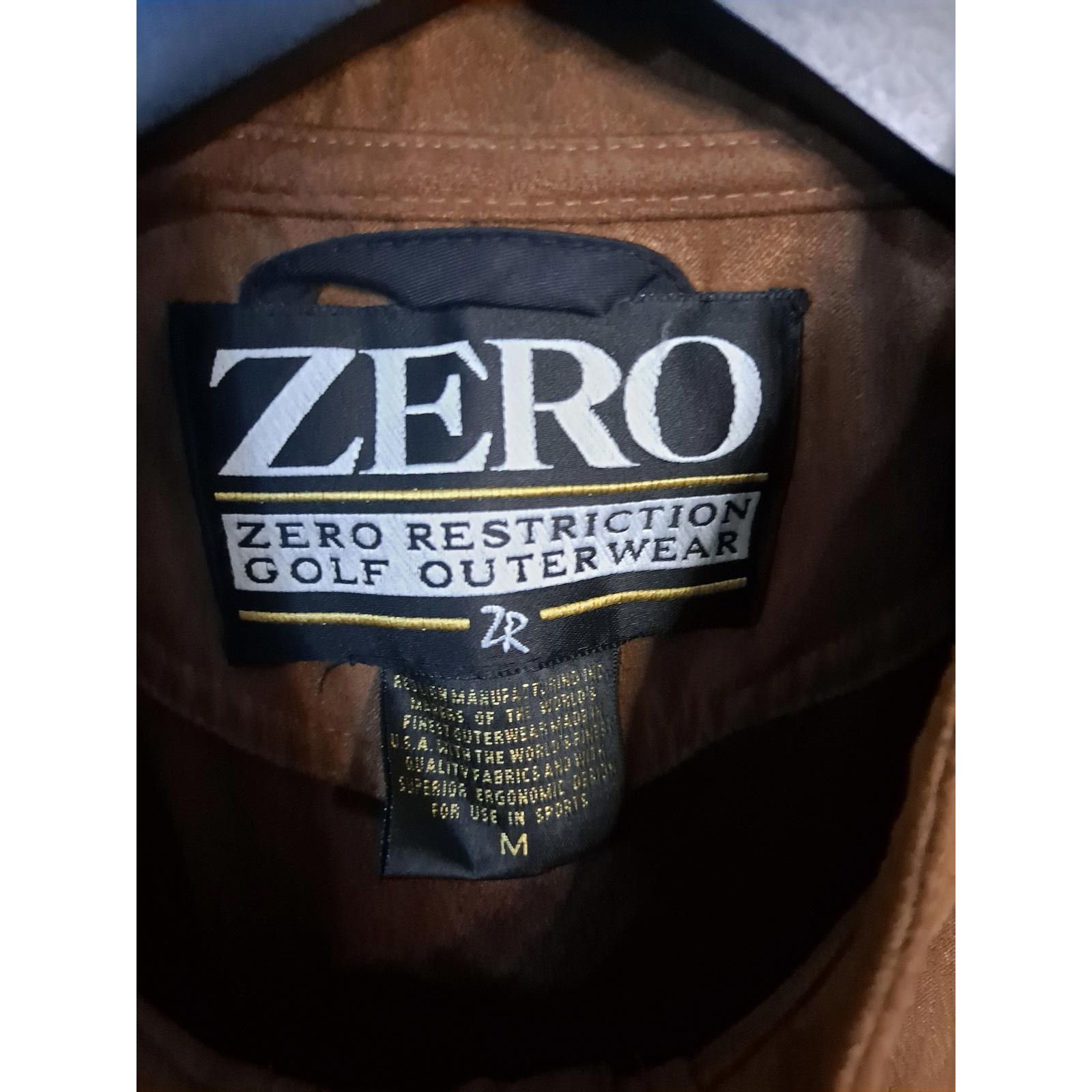 Other Zero Restriction Golf Outerwear Quarter Snap Microsuede Wind Size US M / EU 48-50 / 2 - 3 Thumbnail