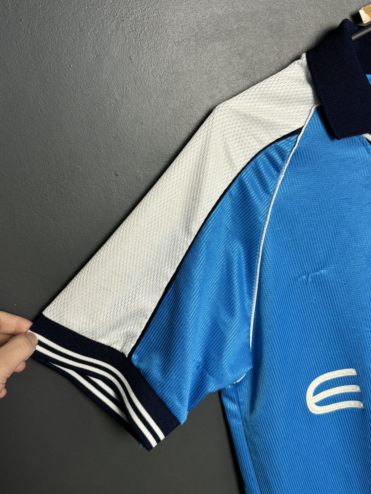 Le Coq Sportif Manchester City 99/01 Home Football Jersey Size US M / EU 48-50 / 2 - 5 Thumbnail