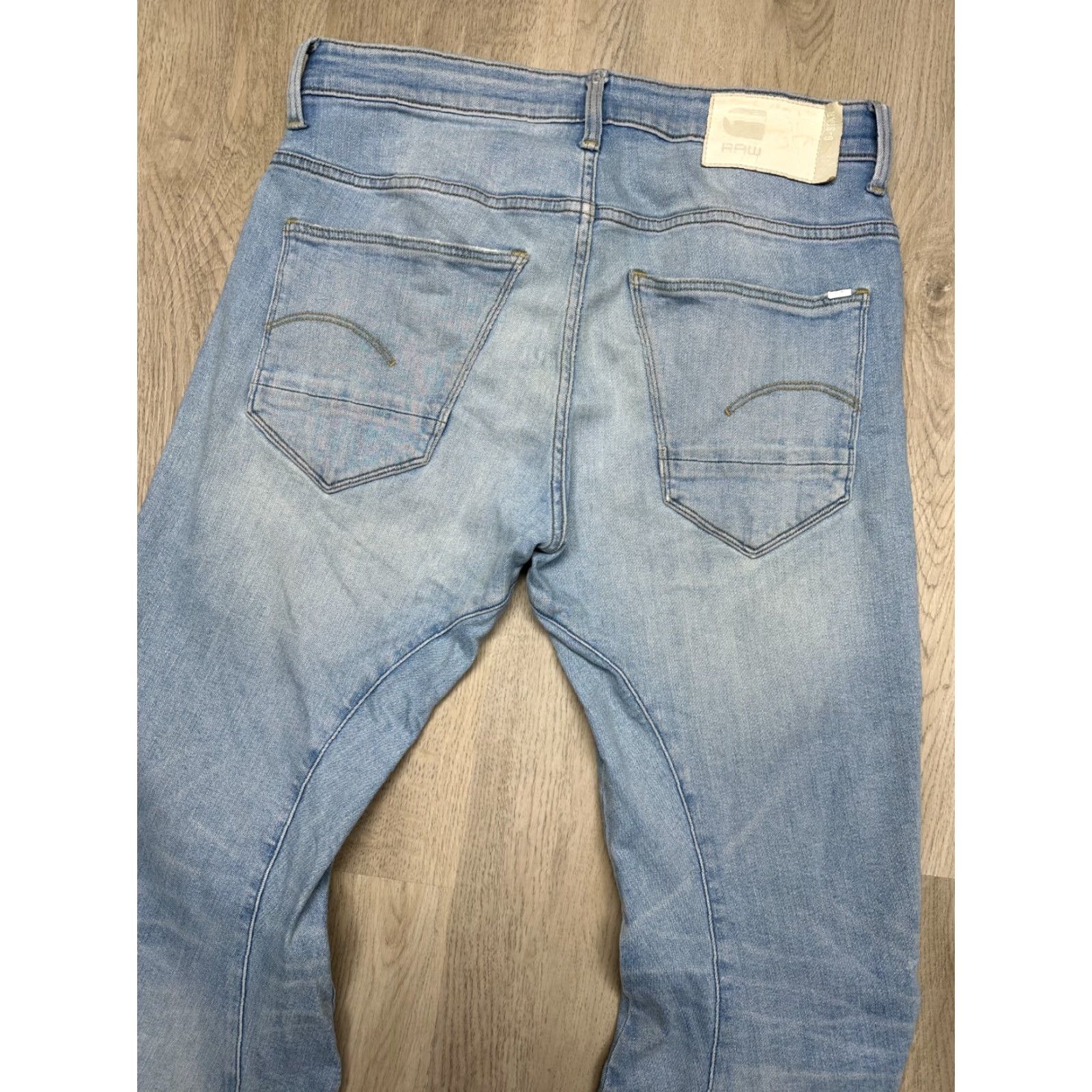 G-Star G Star Arc Jeans Mens Denim Slim 3D Arc Vintage Pants Size 32 Blue Cotton Denim Regular Inseam 34cm 82cm Waist 42cm Size US 32 / EU 48 - 6 Thumbnail