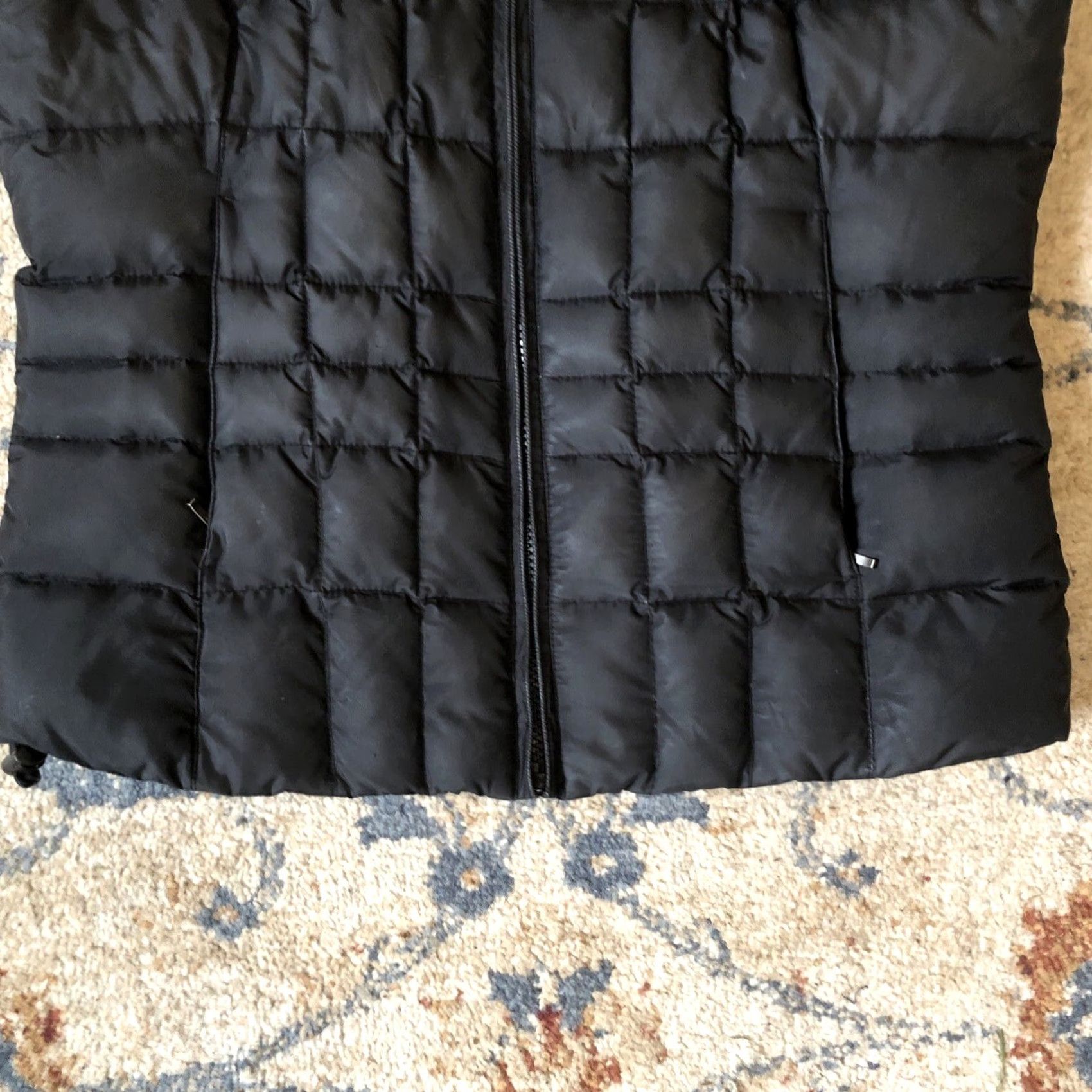 Eddie Bauer Eddie Bauer Men's Puffer Vest Quilted Full Zip Black Down S Vest Bodywarmer Outdoor Sportsmen Quilt Pattern Mid-Length Casual Size S / US 4 / IT 40 - 4 Thumbnail