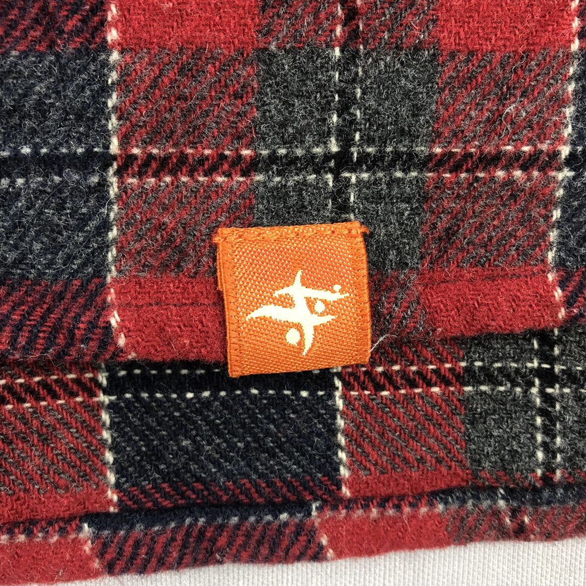 Flannel Vintage Wool Flannel Red Checkered Double Pocket Shirt Size US M / EU 48-50 / 2 - 11 Thumbnail