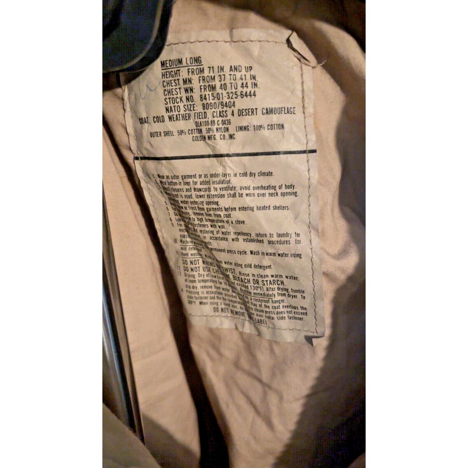& Other Stories US Air Force Desert Camo Field Jacket Coat Cold Weather Med Size US M / EU 48-50 / 2 - 2 Thumbnail