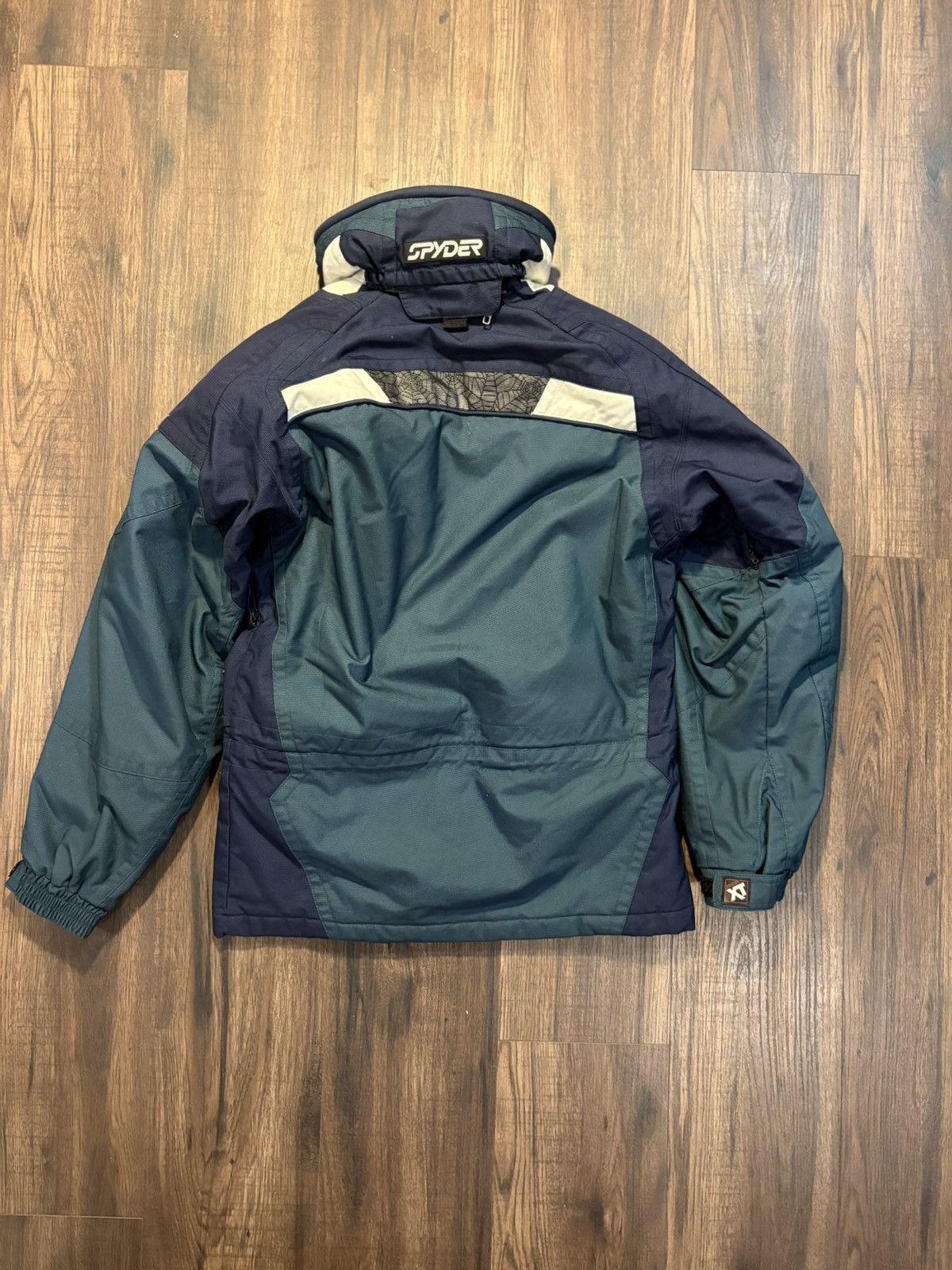 Spyder 🔥Vintage Spyder XT Jacket Black Web Print Snowboard Ski🔥 Size US S / EU 44-46 / 1 - 4 Thumbnail