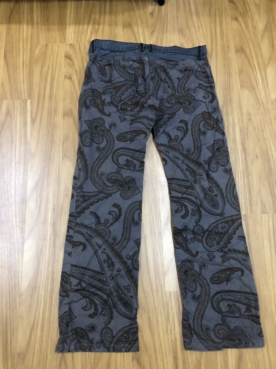 Japanese Brand Kei Hayama Plus Japanese Paisley Pant Size US 30 / EU 46 - 2 Thumbnail