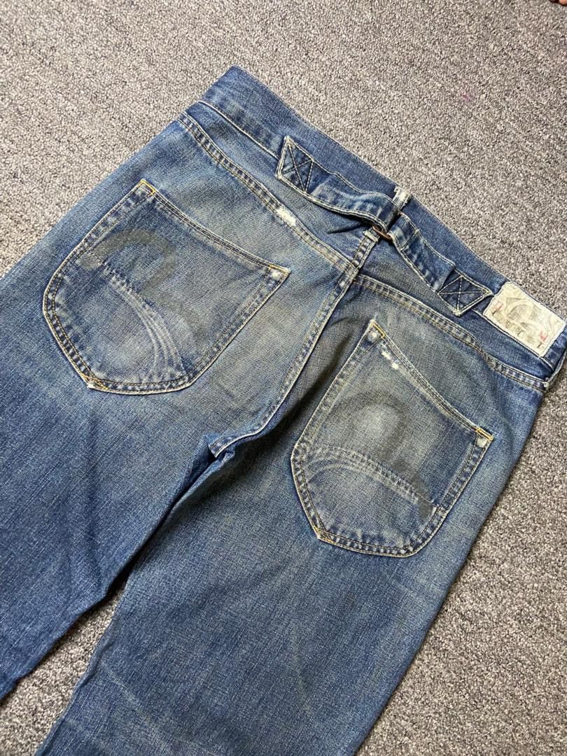 Evisu × Puma 🔥 EVISU x PUMA Straight Cut Denim Jeans 🔥 (135) Size US 33 - 3 Thumbnail
