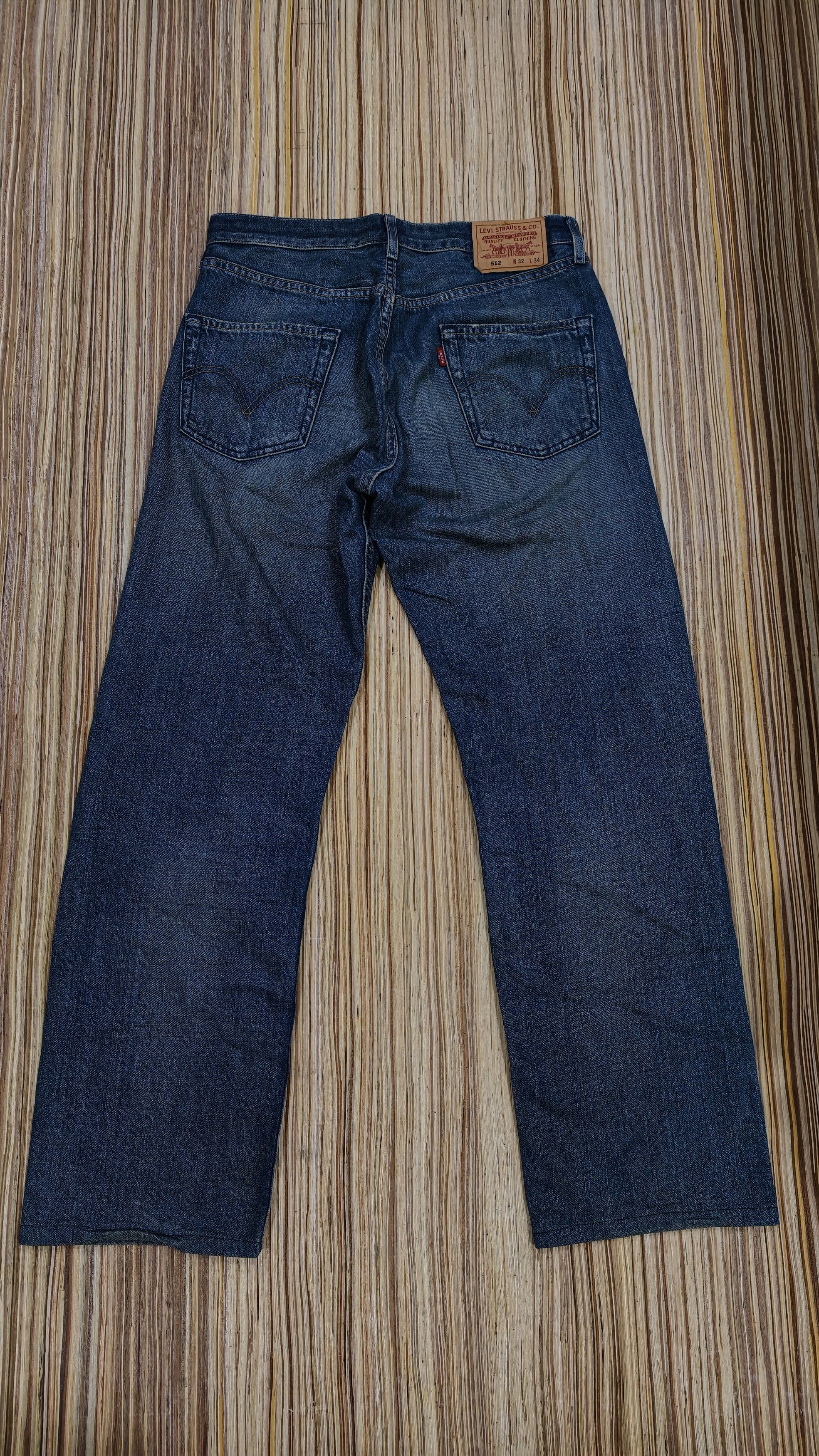 Levis 512 denim jeans