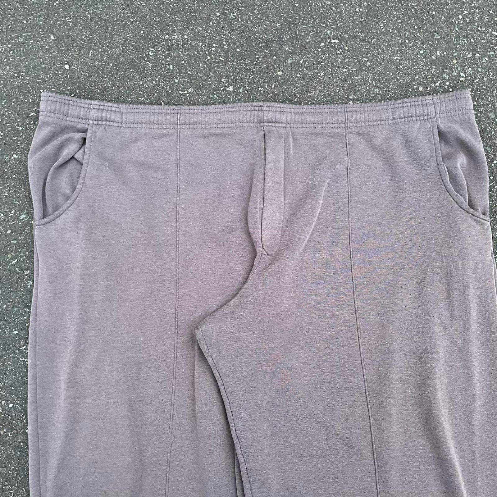 JNCO vintage 2000s wide leg baggy grey john blair sweatpants Size 40 - 4 Thumbnail