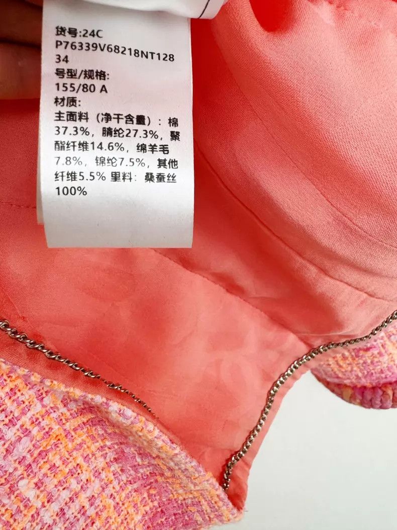 Chanel Chanel Pink coat Size XXS / US 00 / IT 34 - 5 Thumbnail