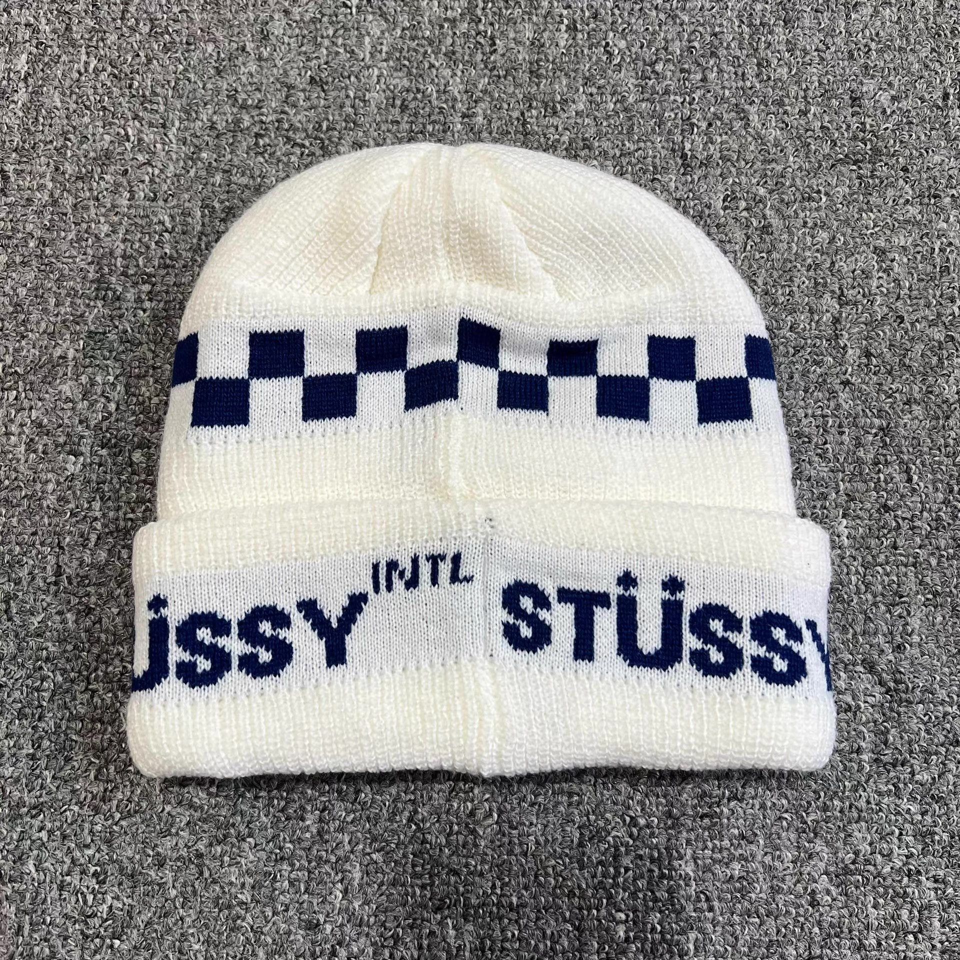 Stussy Stussy Checkerboard Logo Knit Beanie Q7 Size ONE SIZE - 7 Thumbnail