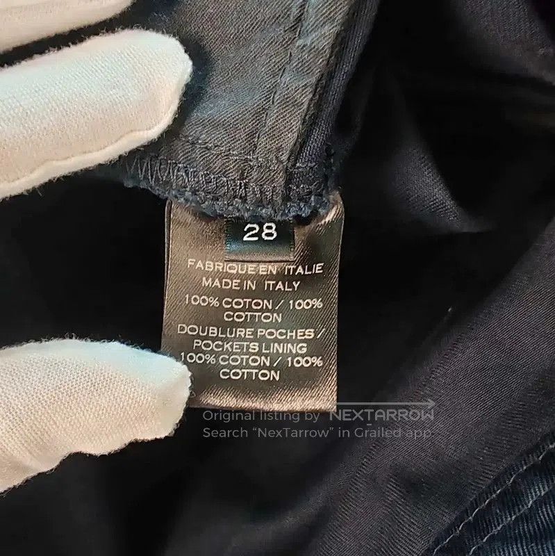 Balmain Balmain Men's Casual Navy Pants Large . Size US 34 / EU 50 - 4 Thumbnail