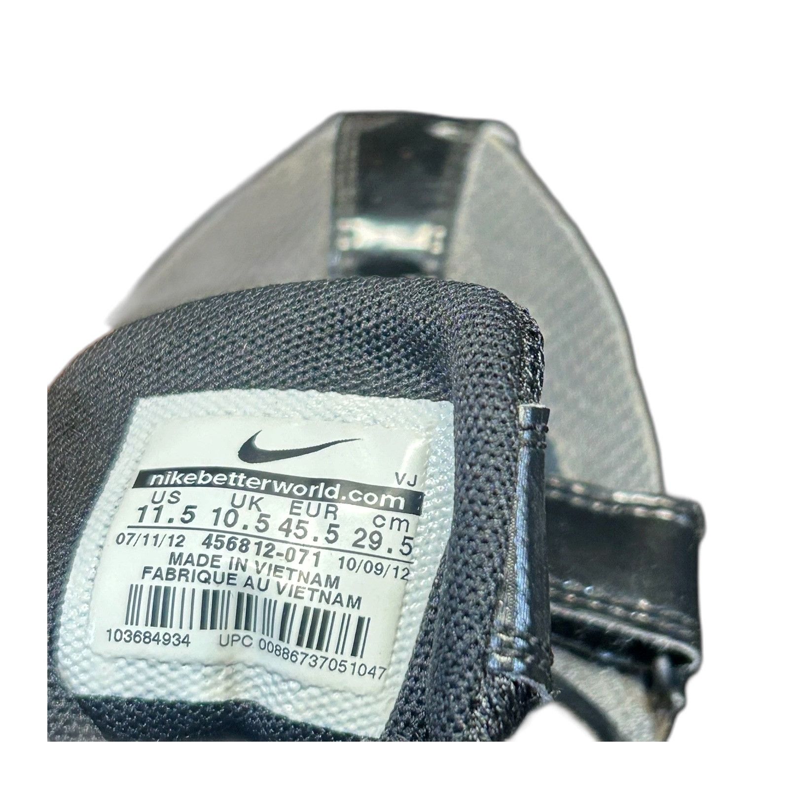 Nike Nike Zoom Rival S Track & Field Sprinting Spike Shoes Black Size US 11 / EU 44 - 8 Thumbnail