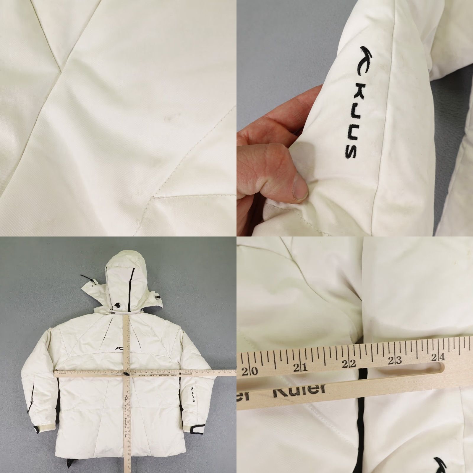 KJUS KJUS Jacket Womens Large 40 White Goose Down Puffer Parka Ski Snowboard Size L / US 10 / IT 46 - 8 Thumbnail