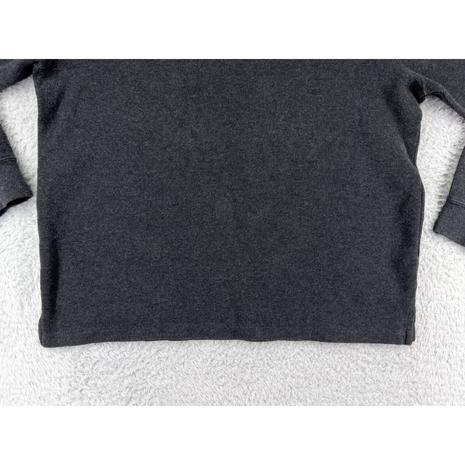 Polo Ralph Lauren Polo Ralph Lauren Sweater Mens XL Gray Mock Neck 1/4 Zip 100% Cotton Polo Ralph Lauren Size US XL / EU 56 / 4 - 6 Thumbnail