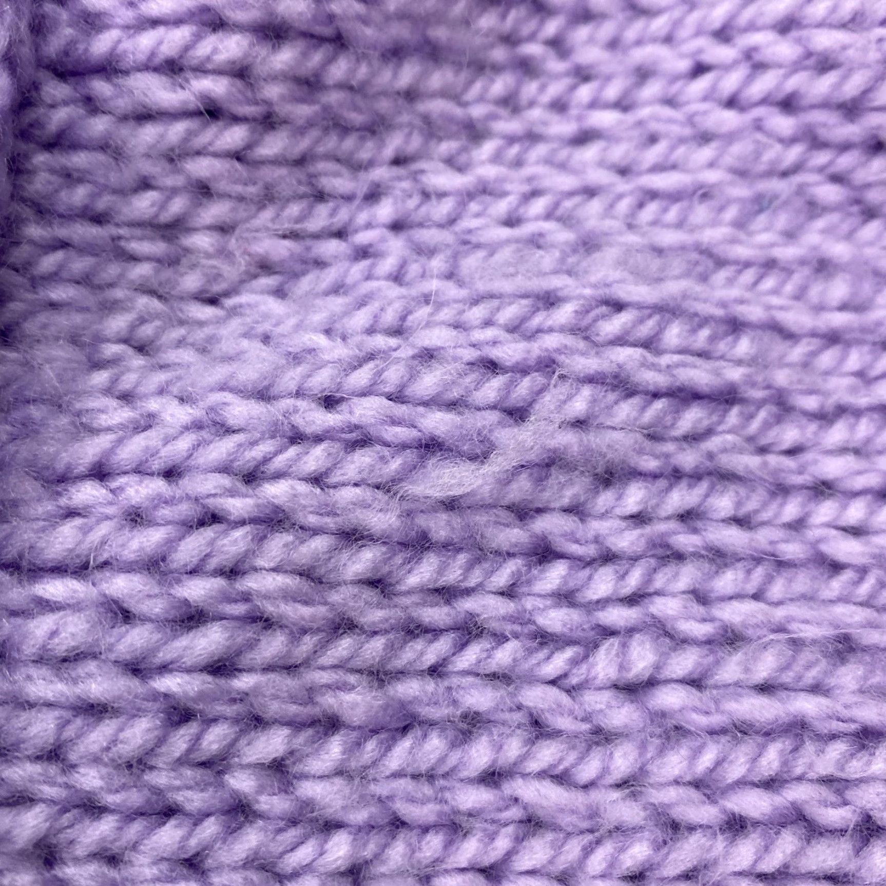 Vintage HANDMADE KNIT Sweater V-Neck Open-Knit Pullover One Size Purple Women Size ONE SIZE - 4 Thumbnail
