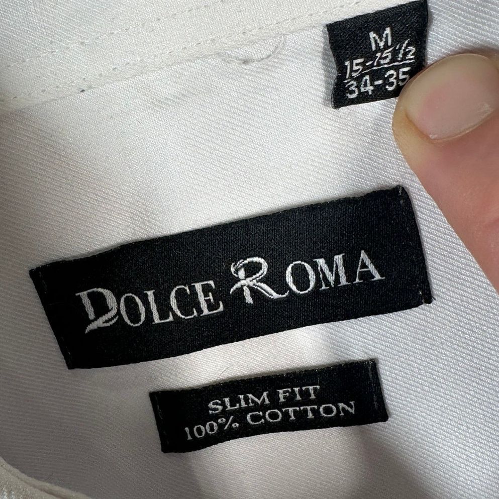 Other Dolce Roma Men’s Medium Dress Shirt Size US M / EU 48-50 / 2 - 3 Thumbnail