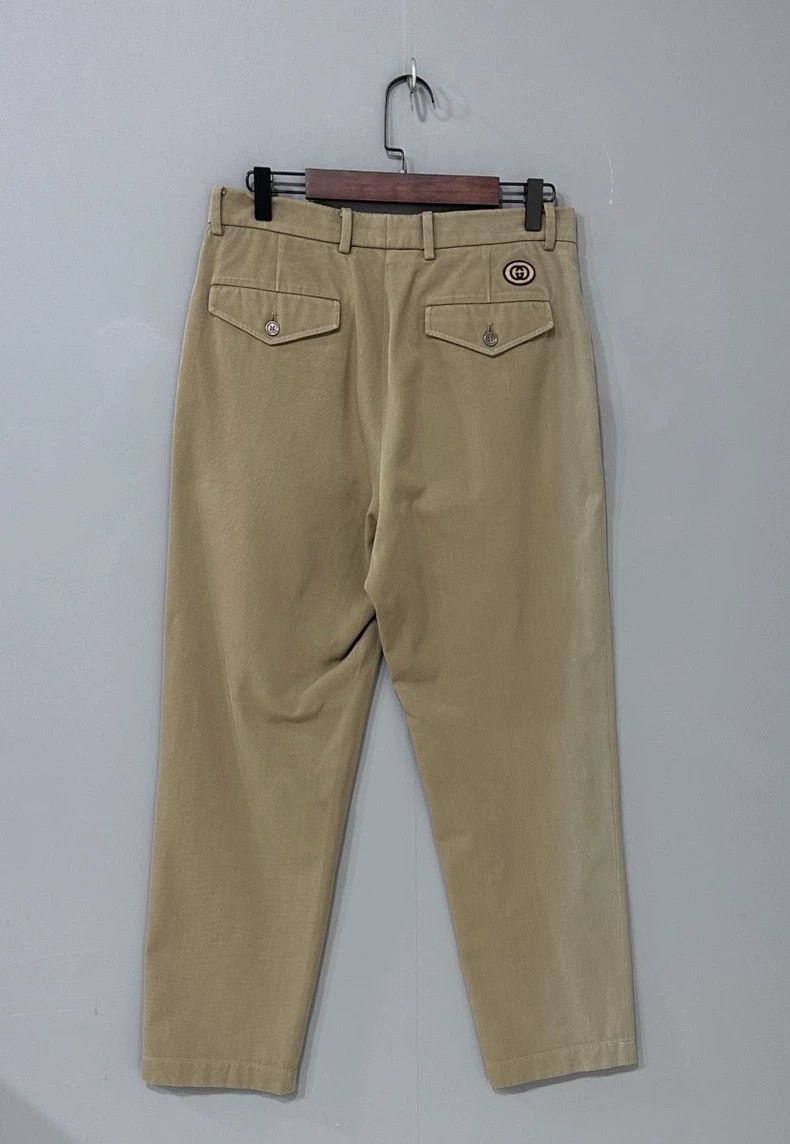 Gucci Gucci Embroidered small logo trousers Size US 30 / EU 46 - 3 Thumbnail