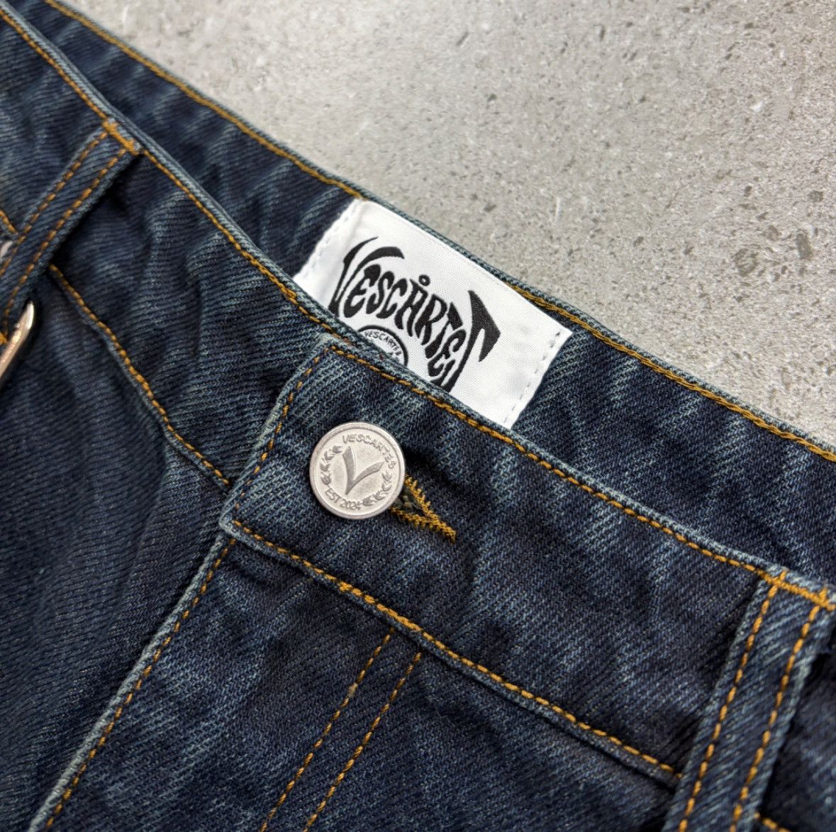 Other Vescart denim embroiled Armor jeans S Size 26" / US 2 / IT 38 - 6 Thumbnail