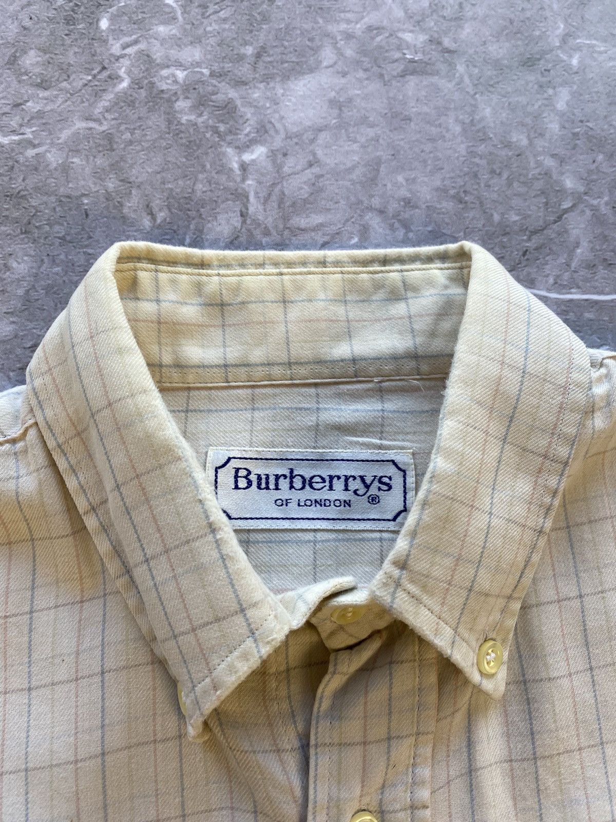 Burberry × Vintage Vintage Y2K Burberrys of London Flannel Shirt Button Up 90s Size US XL / EU 56 / 4 - 9 Thumbnail