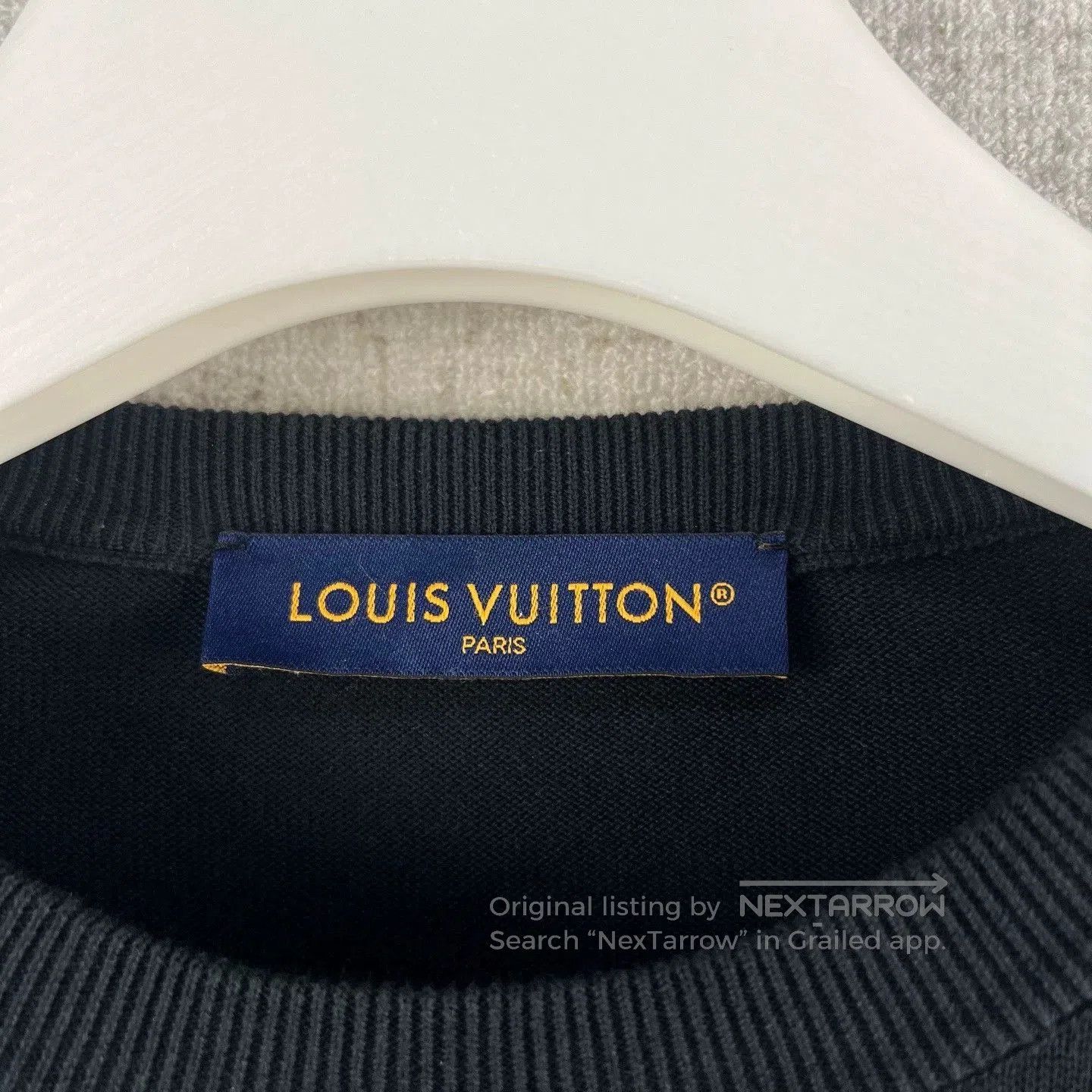 Louis Vuitton LOUIS VUITTON FW23 Embroidered Crewneck Tee. Size US M / EU 48-50 / 2 - 4 Thumbnail