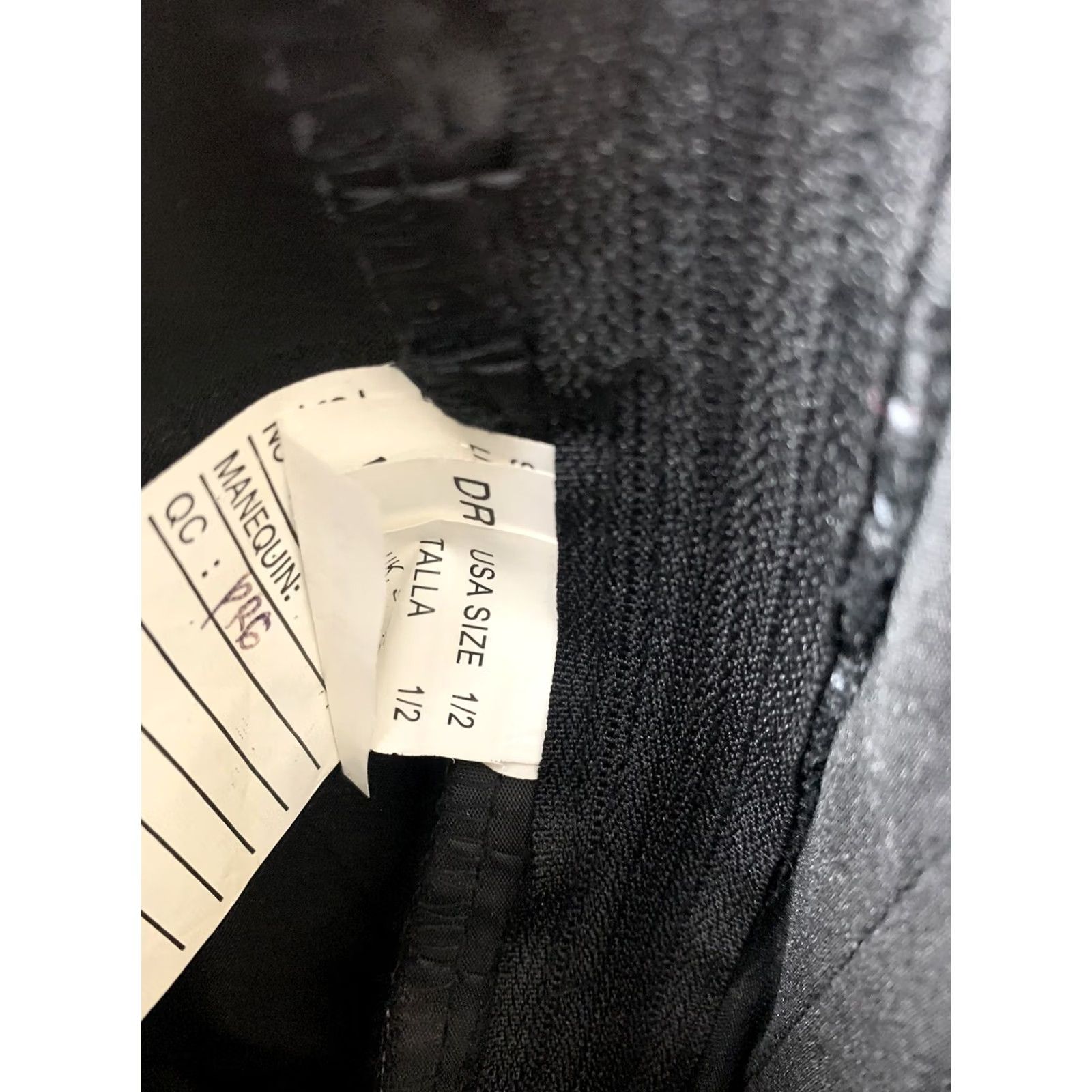 Lee MARI LEE MADELINE GARDNER PROM DRESS WOMENS SIZE 2 POLYESTER SLEEVELESS COCKTAIL A-Line Knee Length Black Dress Size XS / US 0-2 / IT 36-38 - 6 Thumbnail