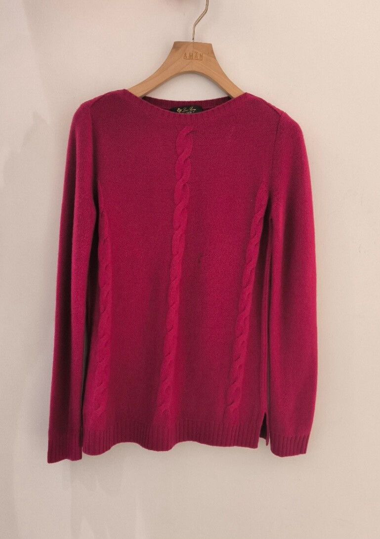 Loro Piana Loro Piana Pink Cashmere Sweater Size US S / EU 44-46 / 1 - 1 Thumbnail