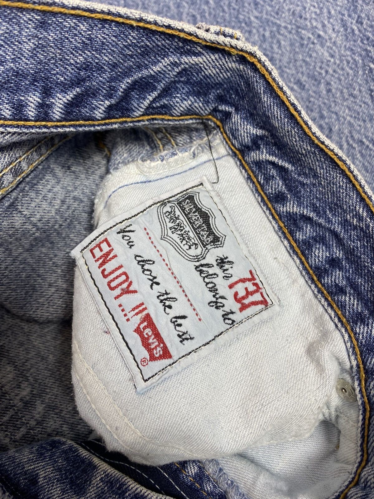 Levi's Vintage 80s Levi’s 737 jeans denim rare Size US 34 / EU 50 - 10 Thumbnail