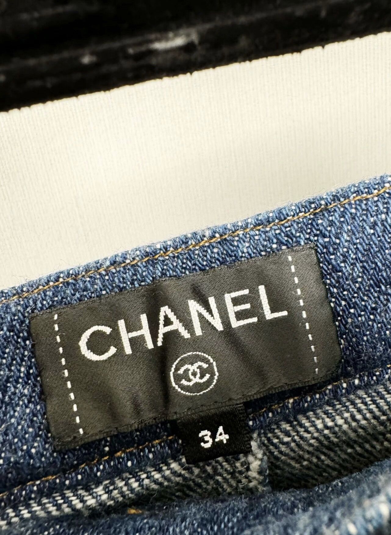 Chanel Chanel denim skirt Size 34" / US 12 / IT 48 - 3 Thumbnail