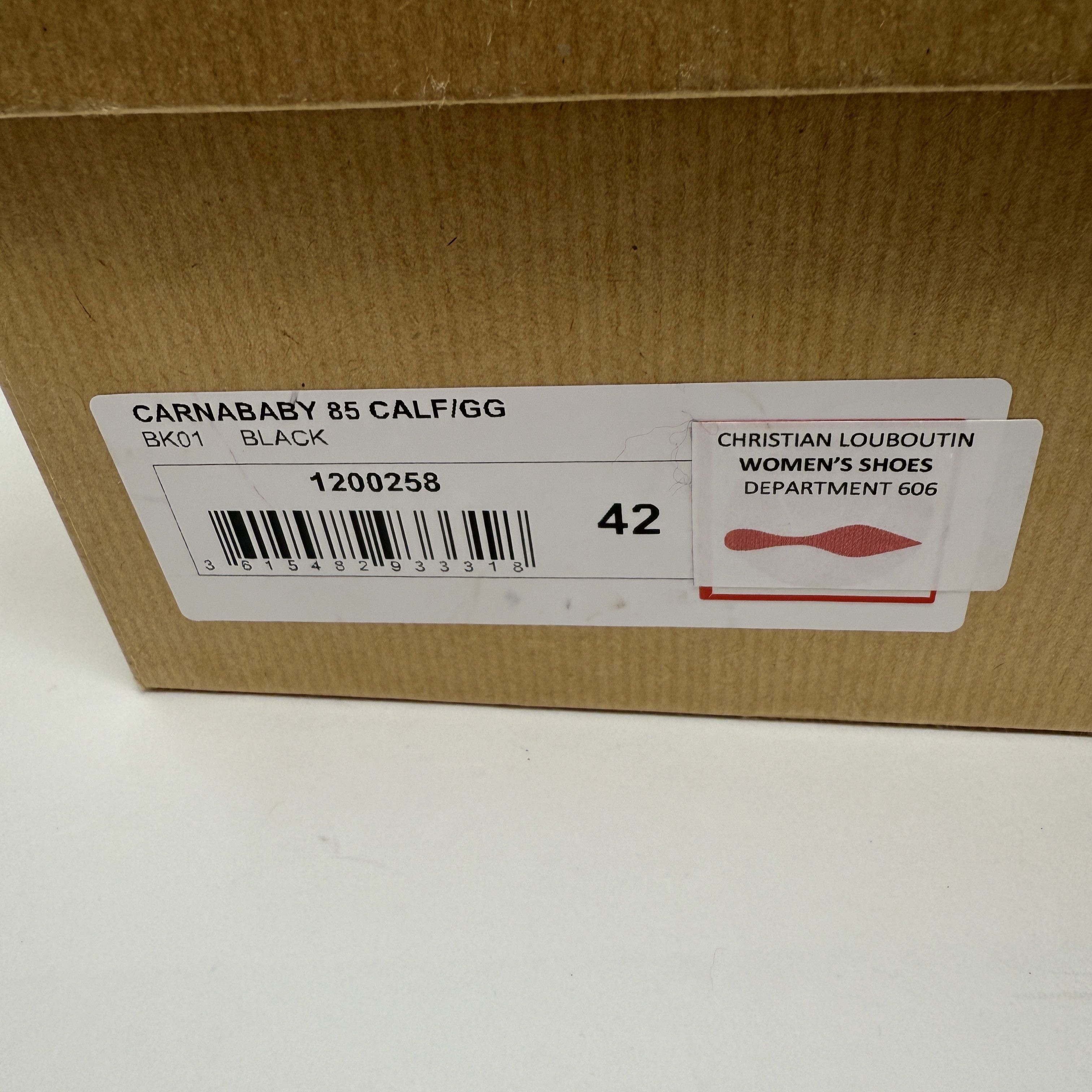 Christian Louboutin Christian Louboutin Carnababy 85 Calf GG Leather Size US 12 / IT 42 - 10 Thumbnail