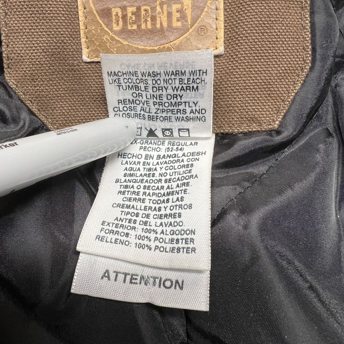 Other Berne Jacket Brown Heartland Washed Chore Coat Lined Canvas Size US XXL / EU 58 / 5 - 8 Thumbnail