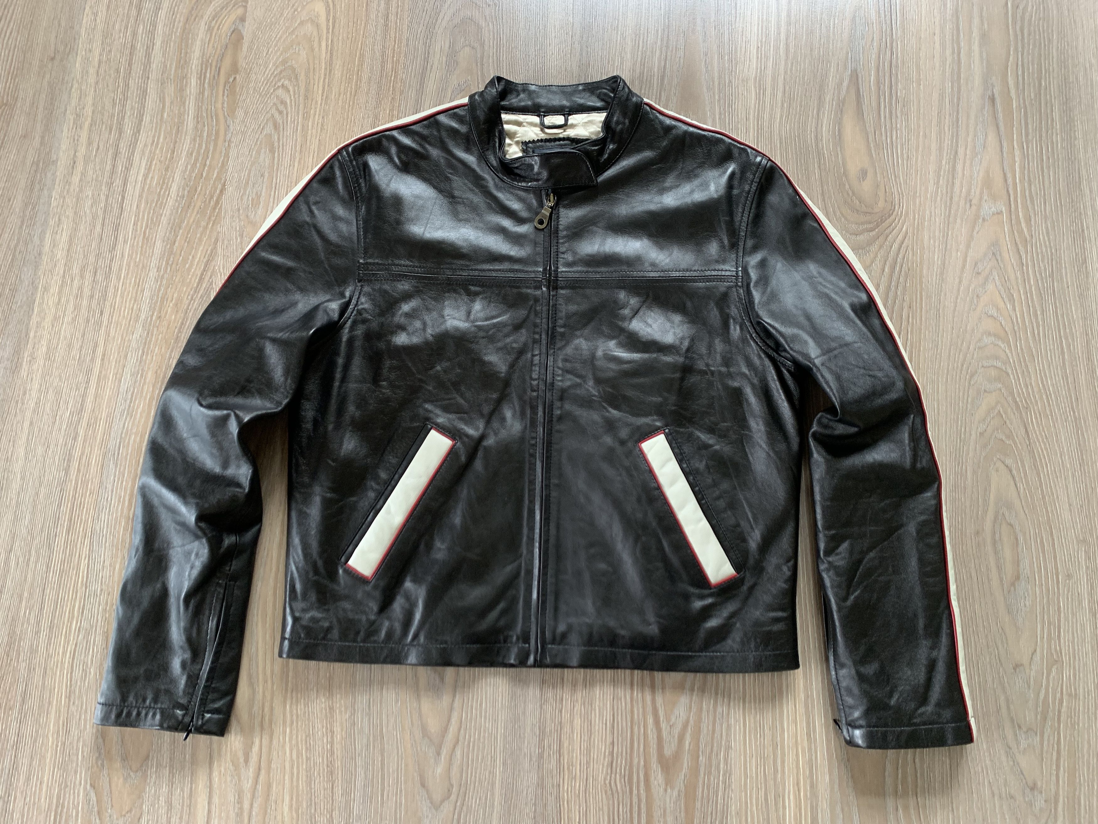 Vintage E Wear Products Vintage Black Leather Jacket Size US L / EU 52-54 / 3 - 3 Thumbnail