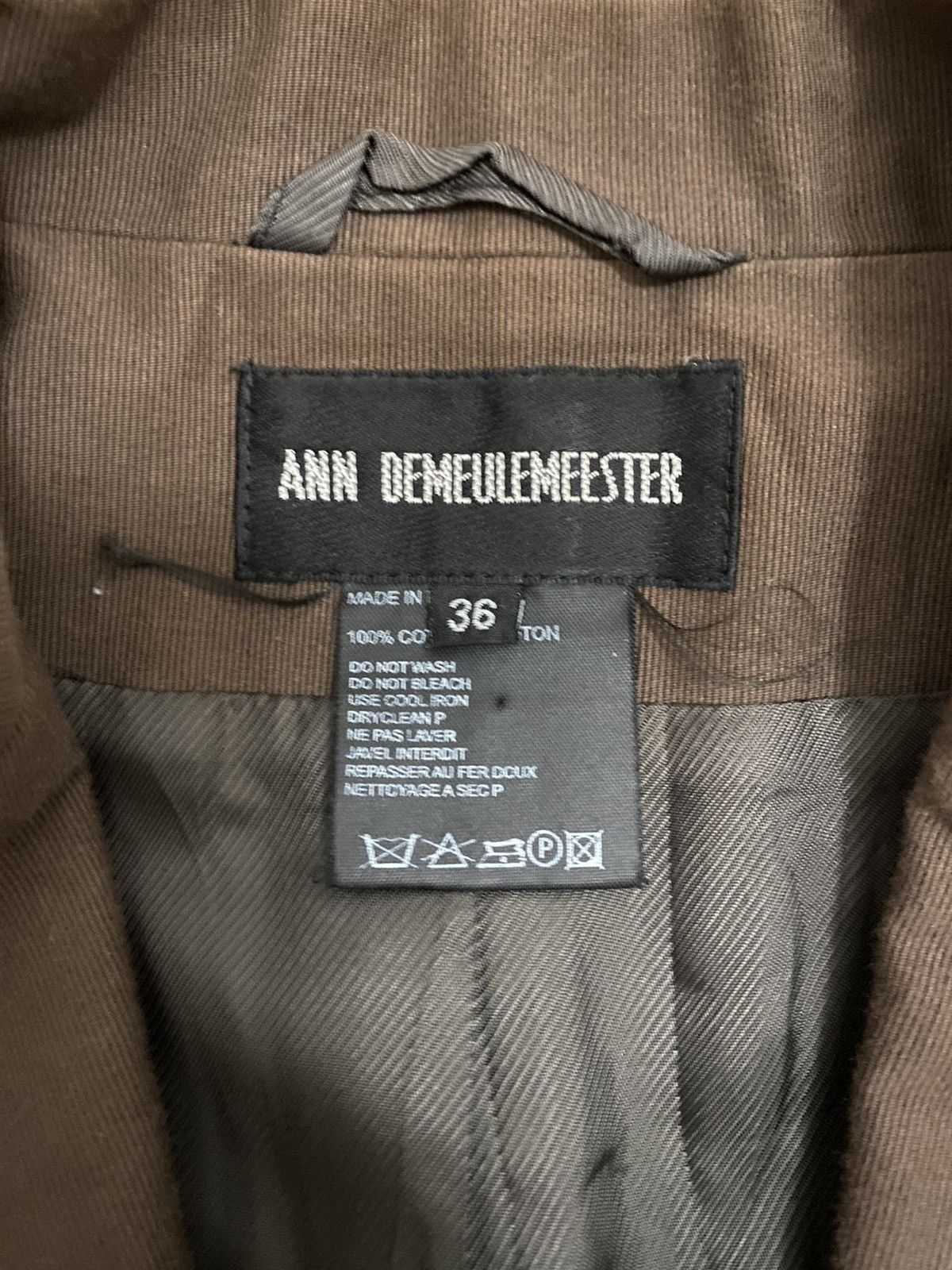 Ann Demeulemeester Ann Demeulemeester 90s jacket Size XS / US 0-2 / IT 36-38 - 4 Thumbnail
