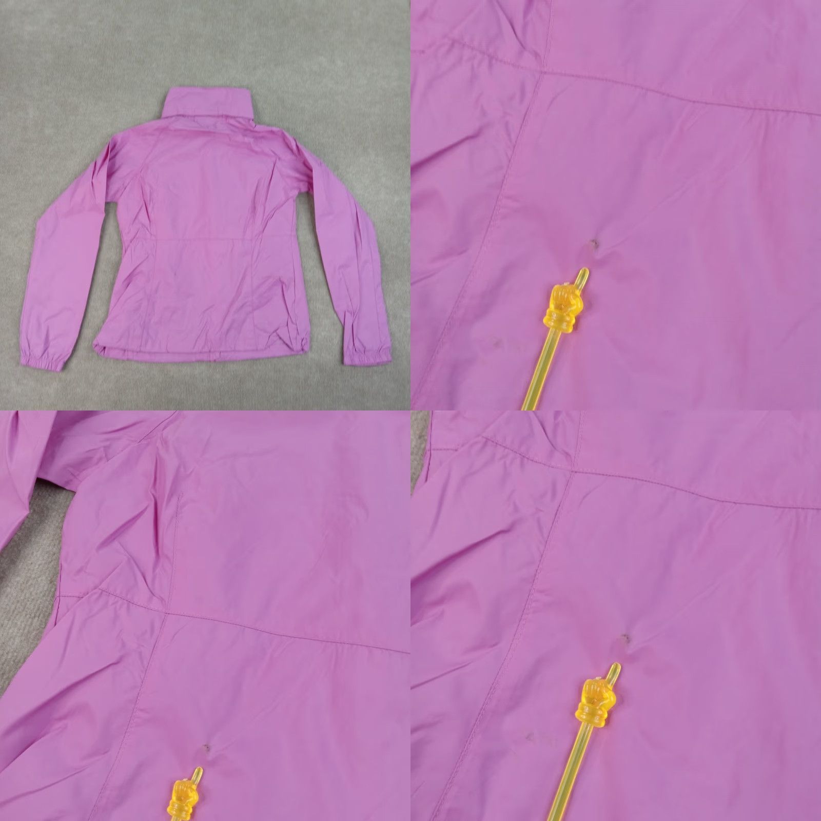 Vintage Columbia Windbreaker Jacket Womens Small Purple Size S / US 4 / IT 40 - 8 Thumbnail