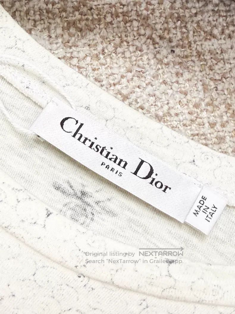 Dior Dior White short-sleeved T-shirt Size M / US 6-8 / IT 42-44 - 5 Thumbnail