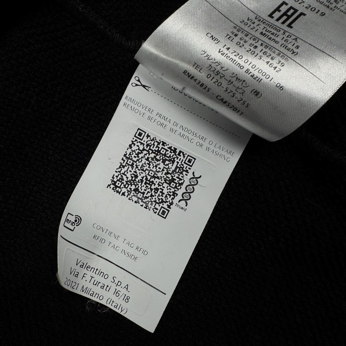 Valentino Valentino VLTN Star Jersey Sweatshirt Size US M / EU 48-50 / 2 - 9 Thumbnail
