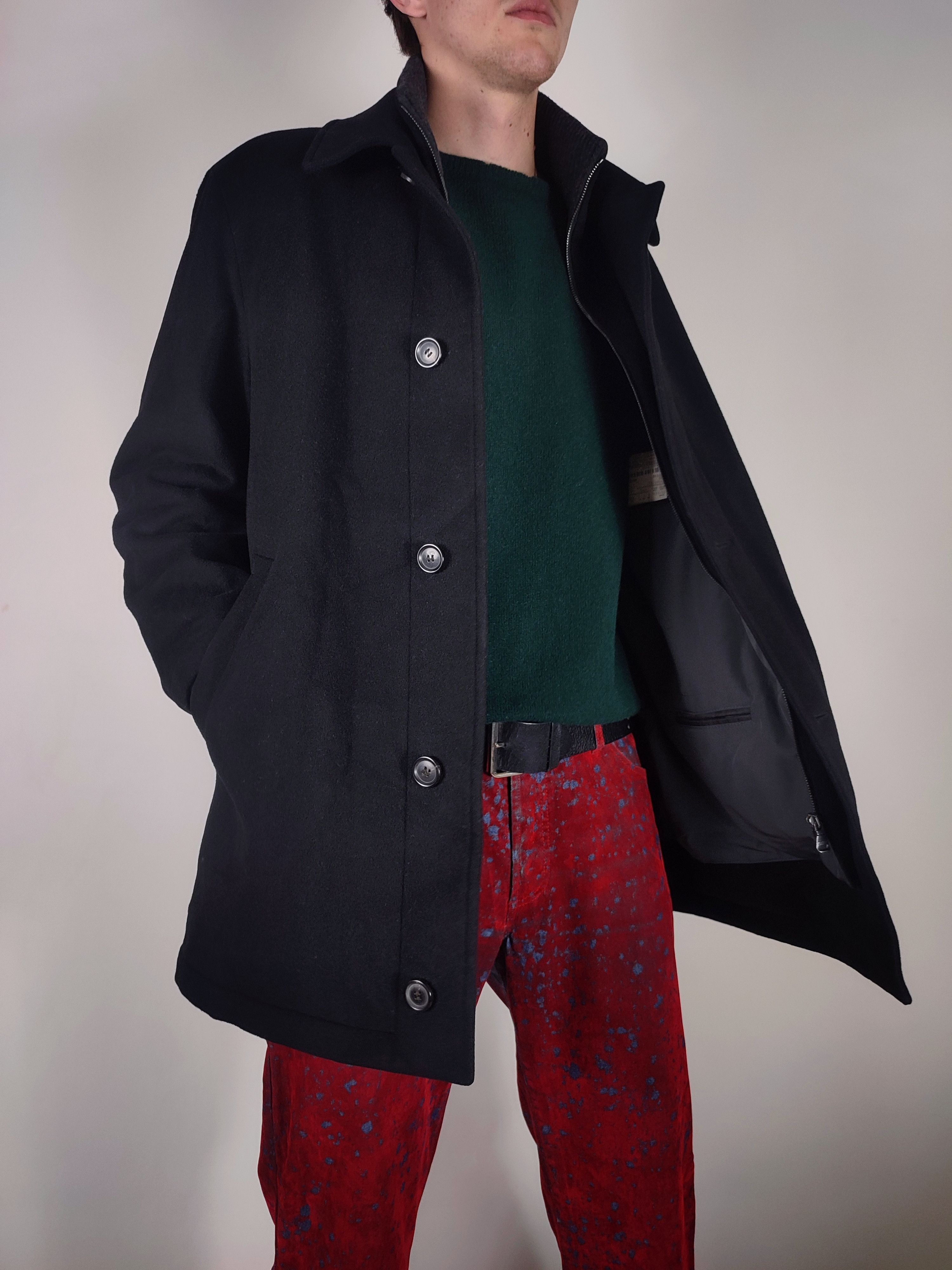 Hugo Boss Hugo Boss Light Puffer Wool Coat Jacket Size US M / EU 48-50 / 2 - 11 Thumbnail