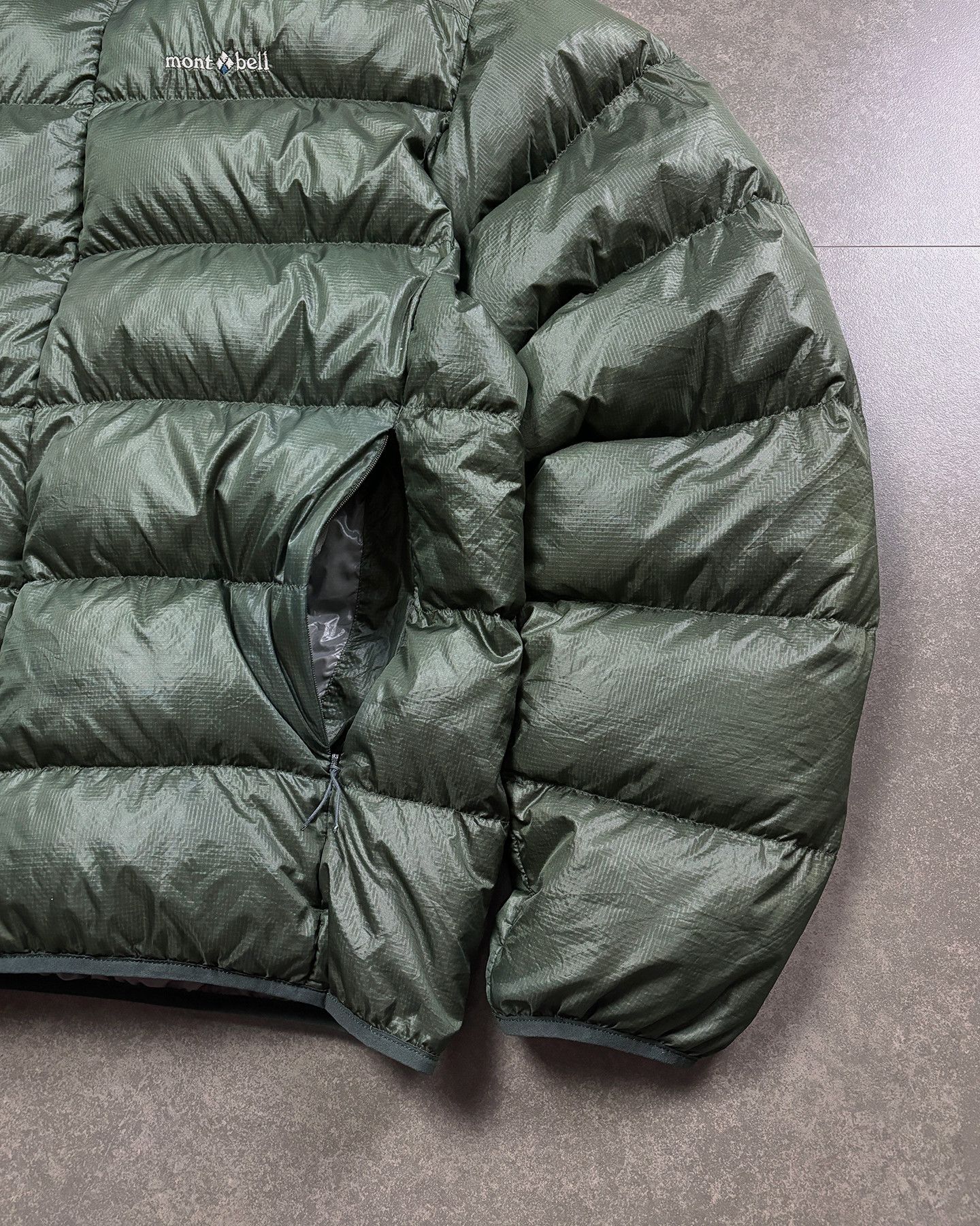 Montbell Montbell Alpine Down Puffer Jacket Millitary Green Size US XL / EU 56 / 4 - 6 Thumbnail