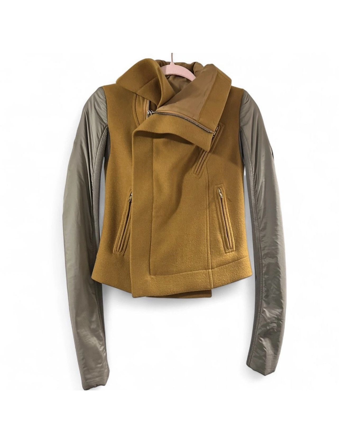 Rick Owens 2017 Rick Owens Biker Jacket Size S / US 4 / IT 40 - 4 Thumbnail