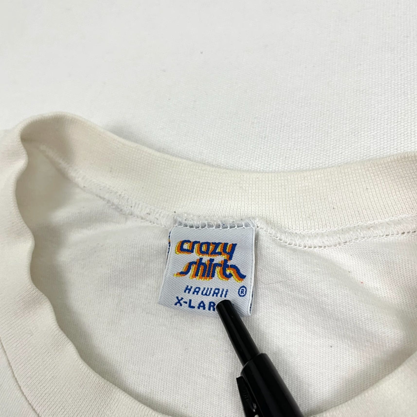 Vintage VINTAGE Crazy Shirts Shirt Mens XL White Aloha Vacation Hawaii Cat B Kliban Graphic Shirt Men XL White Logo Print T-Shirt Cat B Kliban Graphic Size US XL / EU 56 / 4 - 5 Thumbnail