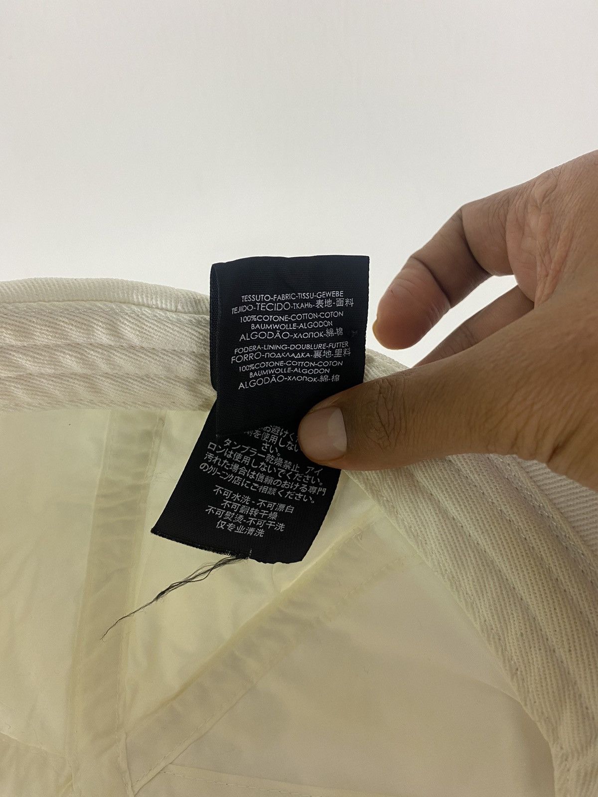 Balenciaga Balenciaga Embroidered Cap Size ONE SIZE - 8 Thumbnail