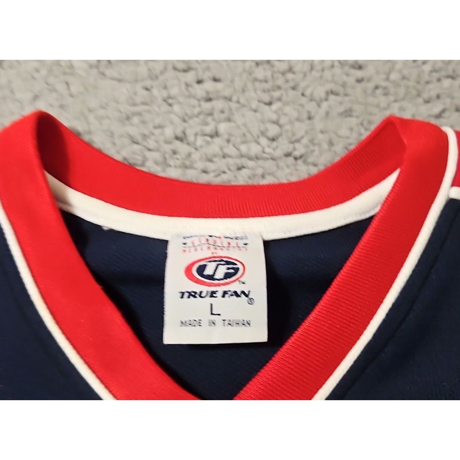 Twins Minnesota Twins Shirt Sewn Logo Embroidered True Fan Large Baseball Jersey Men Size US L / EU 52-54 / 3 - 3 Thumbnail