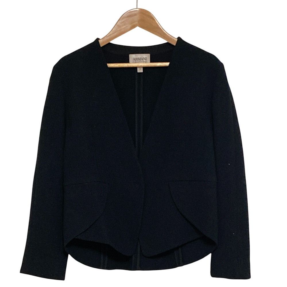 Armani Armani Collezioni Collarless Jacket Others Outerwear DUTY FREE for USA
