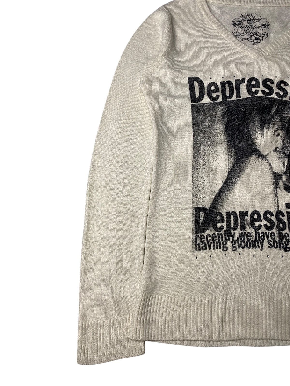 Hysteric Glamour × If Six Was Nine × Japanese Brand 2000's Aesthetic Punk Girl Longsleeve Size US S / EU 44-46 / 1 - 5 Thumbnail