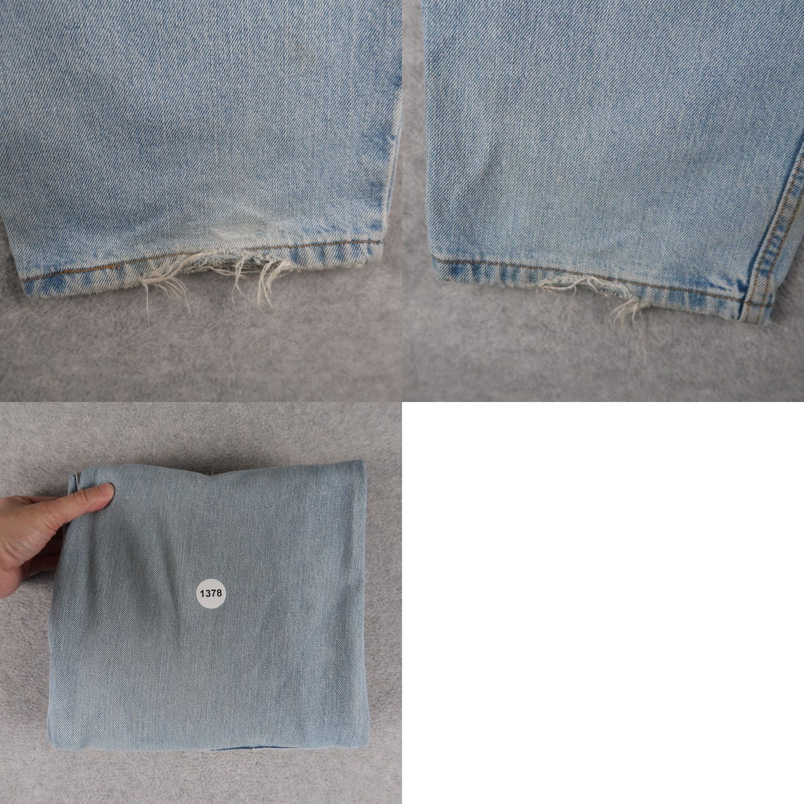 Levi's VINTAGE Levi's Jeans 550 Men 34x29 Relaxed Fit Denim Blue 550 USA 5-Pocket Men Size US 34 / EU 50 - 11 Thumbnail
