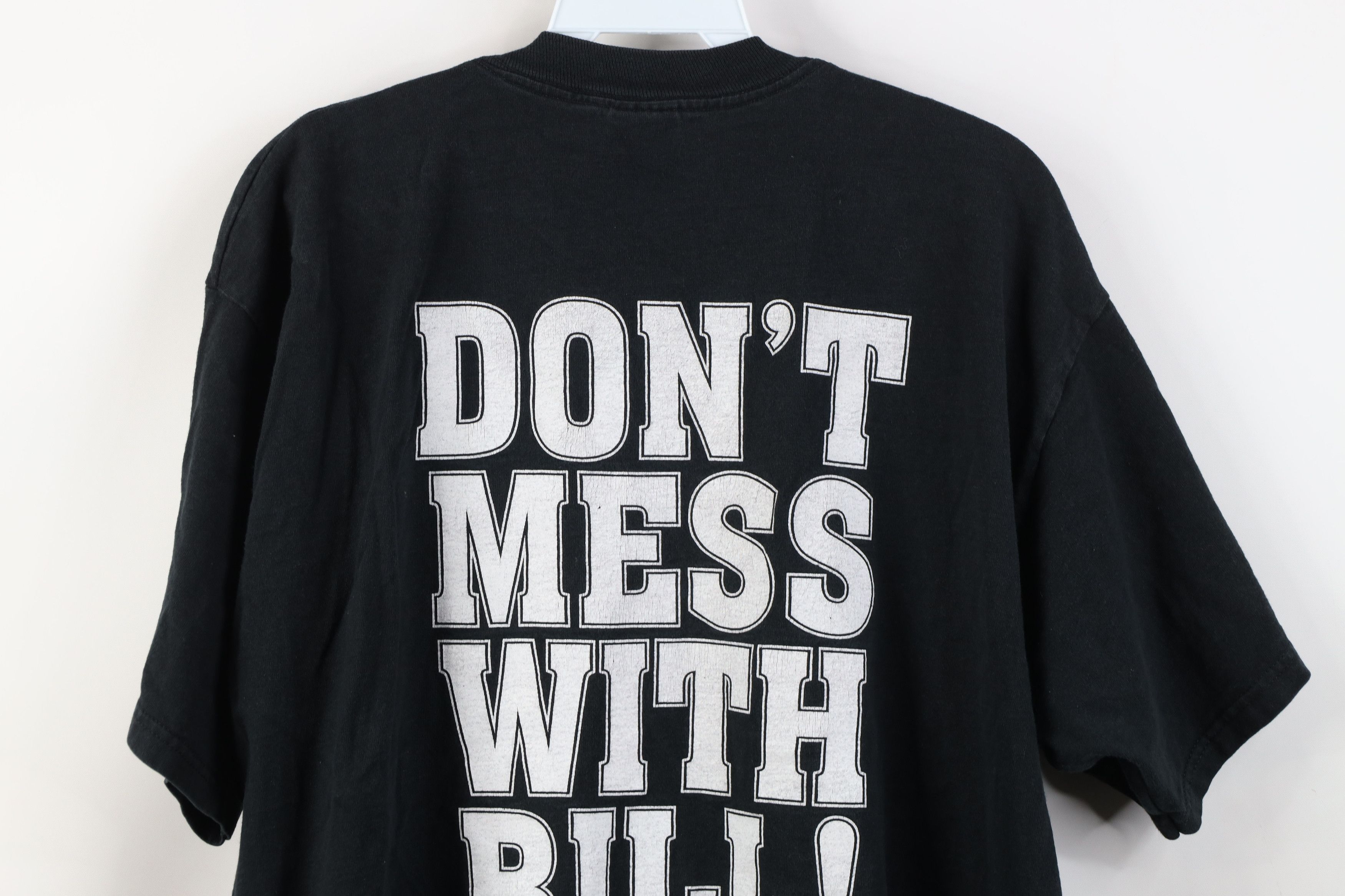 Vintage Vintage 90s Don't Mess With Bill Clinton President T-Shirt Size US XL / EU 56 / 4 - 14 Thumbnail