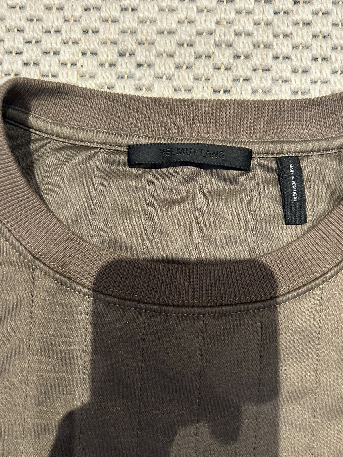 Helmut Lang Helmut-Lang Quilted Crewneck Sweatshirt + Sweatshorts Size US L / EU 52-54 / 3 - 3 Thumbnail