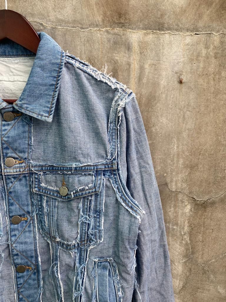 H&M × Maison Margiela Reconstructed Denim Jacket Size US M / EU 48-50 / 2 - 5 Thumbnail