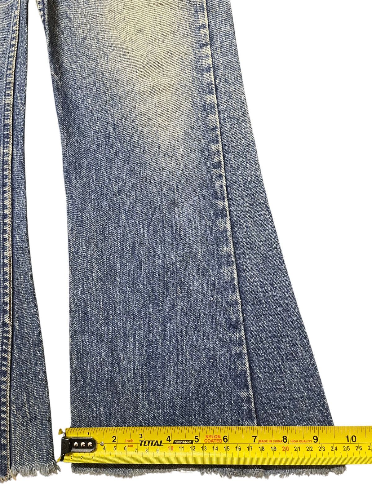 Levi's Crazy Vintage 70s Levis Orange Tab E #23 Bootcut Wide Leg Size US 30 / EU 46 - 17 Thumbnail