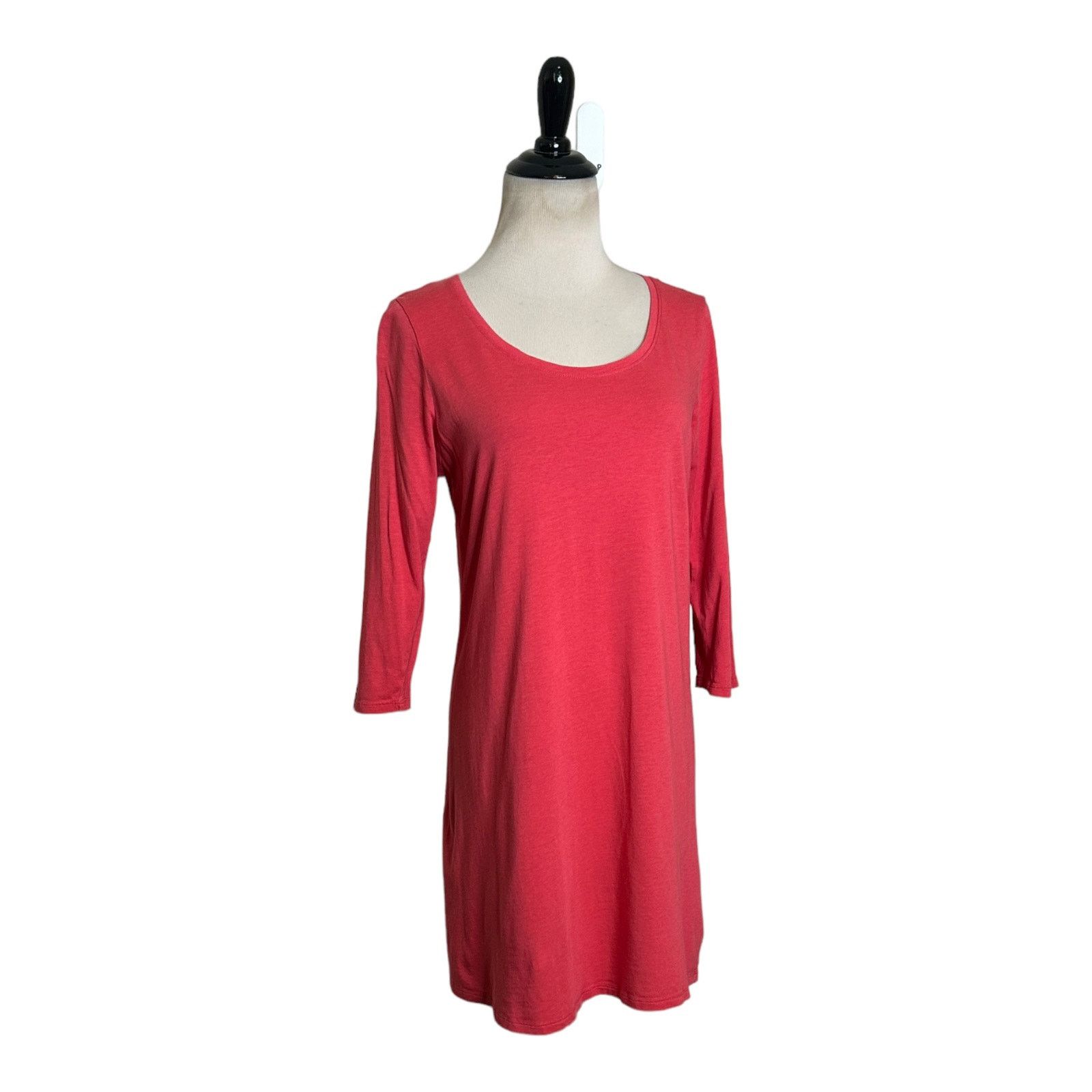 J. Jill PureJill reddish pink 3/4 sleeves tunic top size small Tall Size S / US 4 / IT 40 - 11 Thumbnail