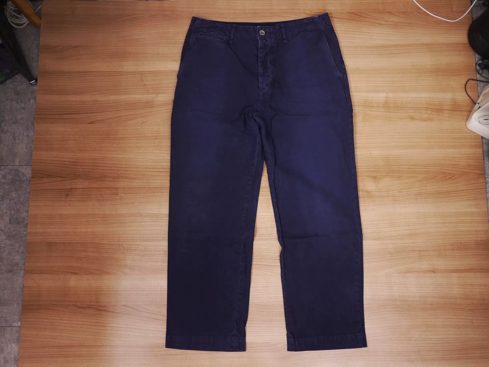 Visvim VISVIM Chino Pants 22AW Navy Size US 30 / EU 46 - 1 Thumbnail