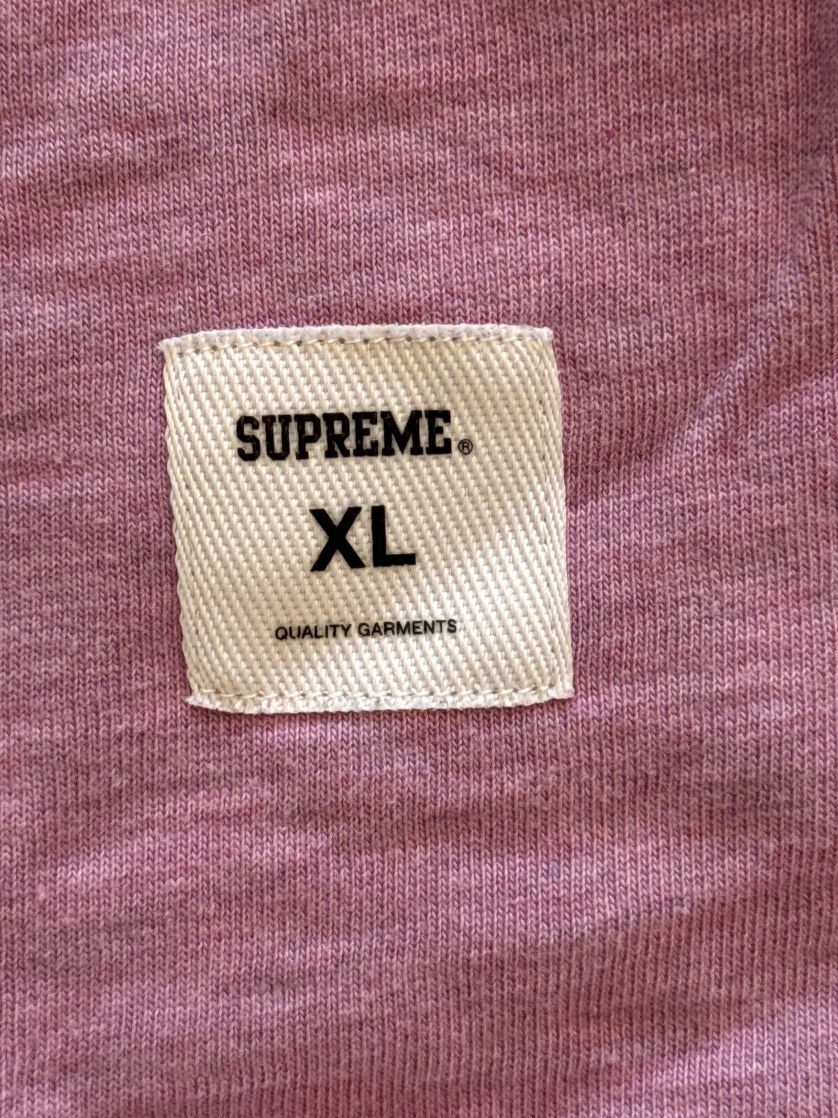 Supreme Supreme Cut & Sew Tee Size US XL / EU 56 / 4 - 4 Thumbnail